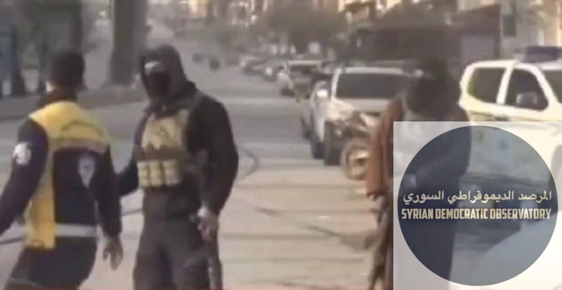 مباشر على قناة الجزيرة المطبلة لسلطة الجولاني الأرهابية: