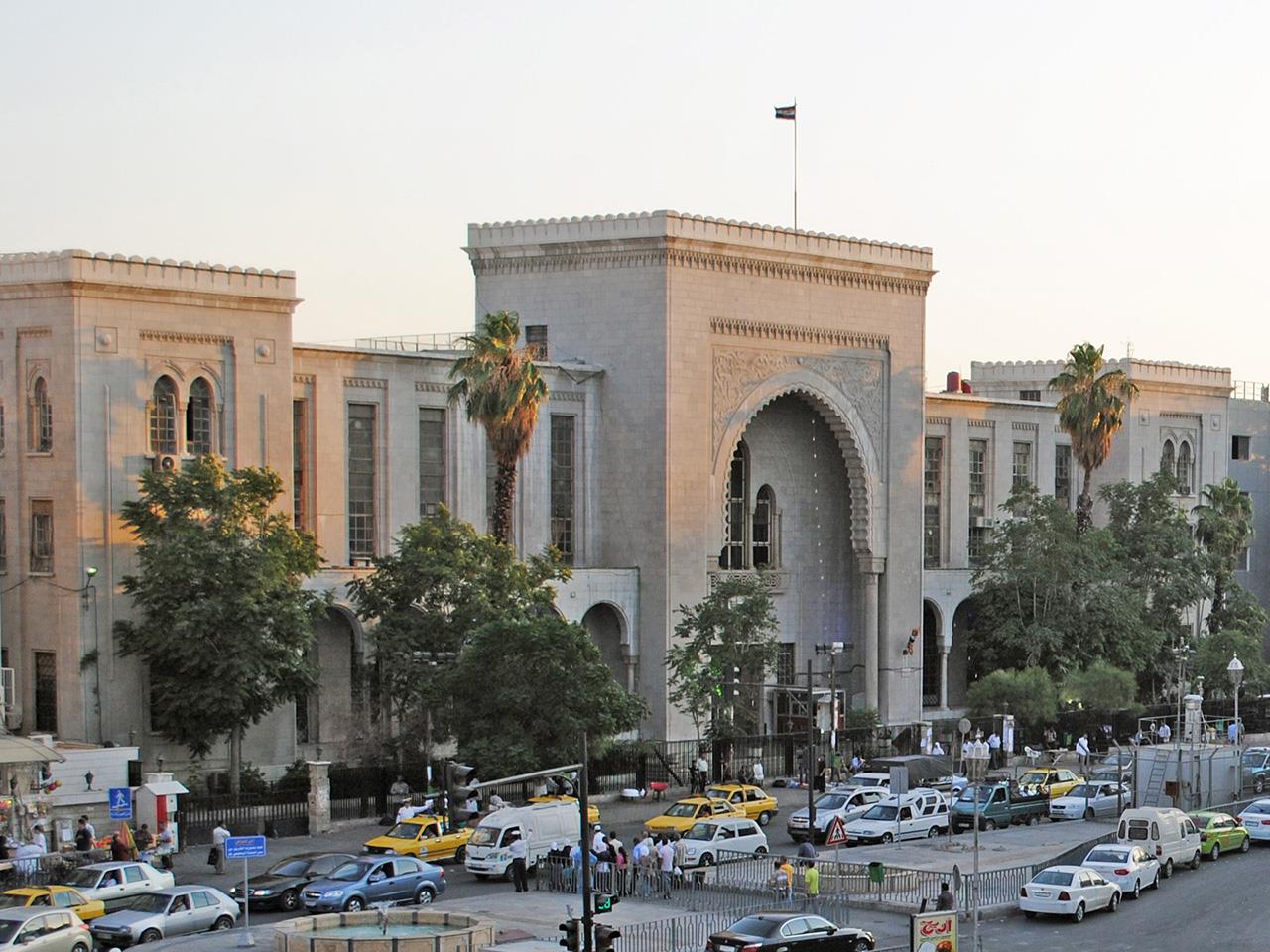 انفجار في مقهى قرب القصر العدلي في دمشق، ووقوع ضحايا