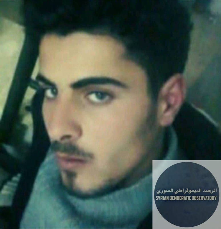حمص : العثور على جثمان الشهيد حسين محمد الخليل، يوم الأحد الموافق 11 أيار/ مايو في قرية المحفورة، وذلك بعد اعتقاله من قرية الحداثة في ريف حمص الغربي من قبل الأمن العام الجهادي بتاريخ 10 أيار/مايو.