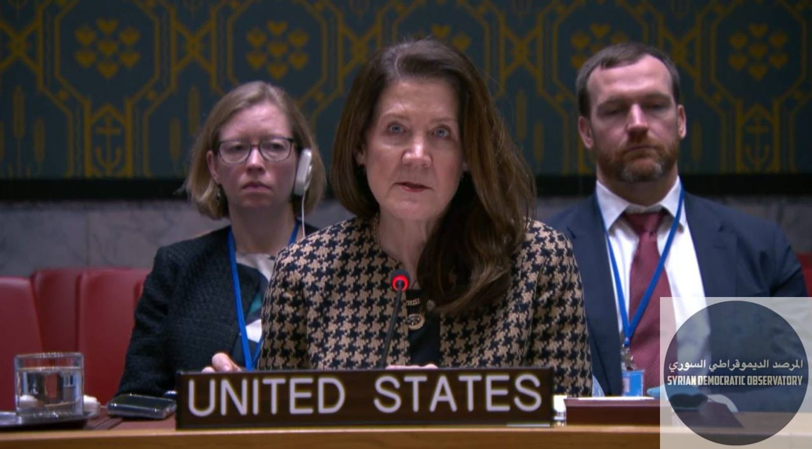 🇺🇸🇸🇾🇺🇳مندوبة الولايات الأميركية إلى مجلس الأمن: