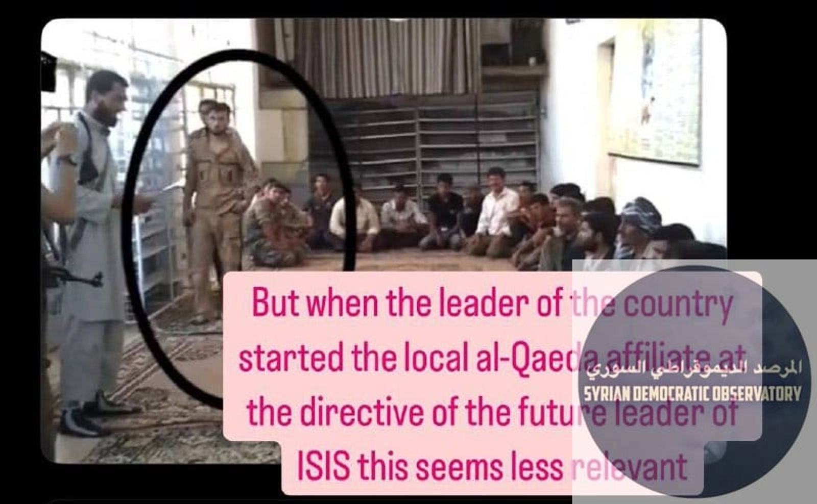 Former ISIS Member Leads Military Unit Affiliated with Hay’at Tahrir al-Sham in Syria