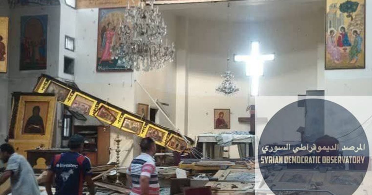 دمشق: مصادر تتحدث عن قيام الانتحاري بإطلاق الرصاص على مرتداي الكنيسة أثناء الصلاة قبل قيامه بتفجير نفسه