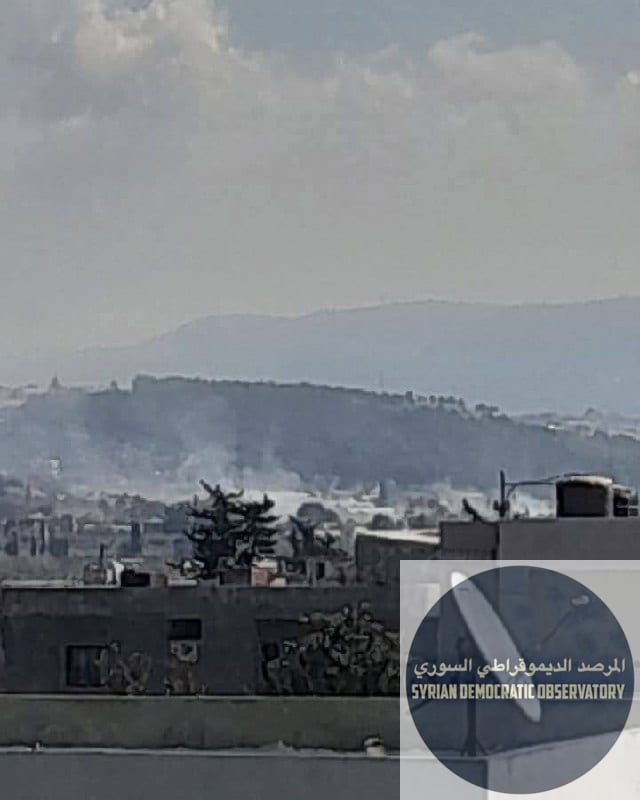 منذ صباح اليوم ورغم وجود لجان التفتيش الدولية في مناطق أخرى نظام الجولاني يضرب بعرض الحائط كل المطالبات الغربية بوقف الانتهاكات، ويرسل رتلاً يتبع لسلطته ويخضع له إلى قرية ، في ريف ، محافظة وقاموا بعمل
