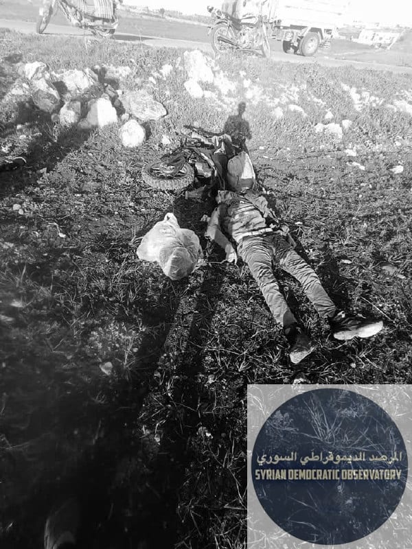 مقتل عنصرين من الأمن العام الجهادي قرب معرتحمة في محافظة .