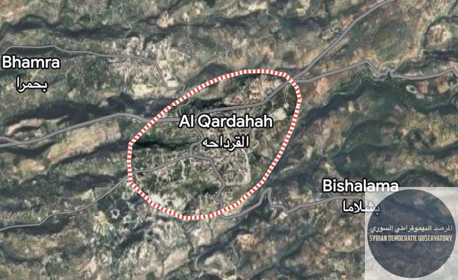 اعتقالات وإطلاق نار في منتصف الليل بمدينة القرداحة