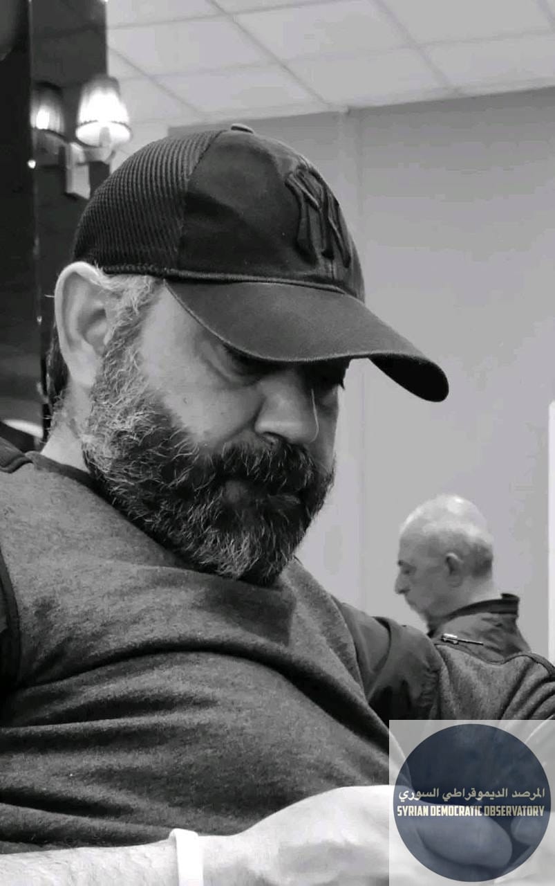 استشهاد السيد ضرار إبراهيم، بإطلاق نار من قبل مسلحي الأمن العام الجهادي يستقلون سيارة مفيمة وذلك في حي مساكن برزة بالعاصمة دمشق مساء البارحة 18 أيار/مايو.