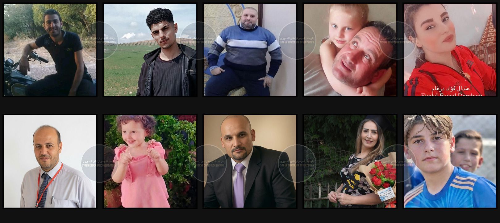 أكثر من 24 شخص قتل في شهر تموز/يوليو بينهم 15 من الطائفة العلوية, و17 شخص تعرض للاختطاف 