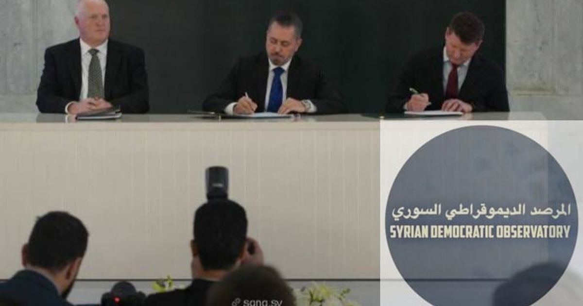 توقيع اتفاقيات "تفاهم" مع شركات أميركية و قطرية لبيع النفط والغاز الموجود في البحر مقابل الساحل السوري!!