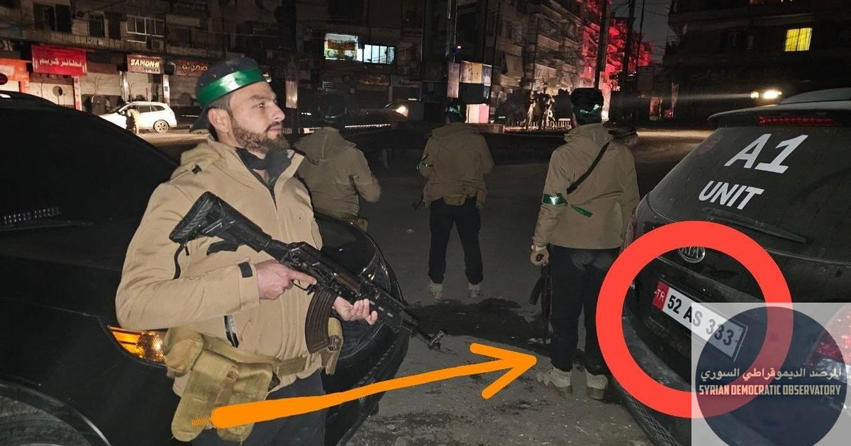 نشر أعلام ميليشيات الجولاني صور مفادها أن وحدات (A1) التابعة لما يسمى "الأمن العام" قامت بأنتشار أمني
