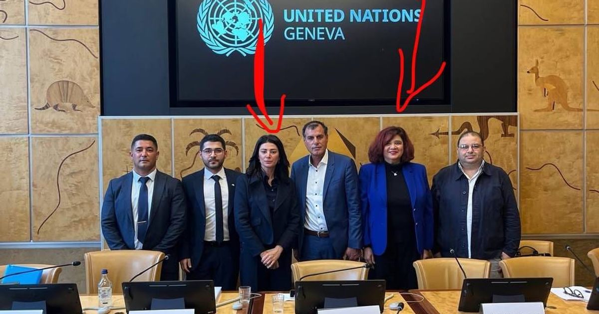 بالمناسبة الدكتورة منى غانم اجتمعت بالأمس مع السيدة روان عثمان في جنيف وحضروا جلسة الأمم المتحدة، والسيدة روان عثمان لها علاقات واسعة جداً في اسرائيل.