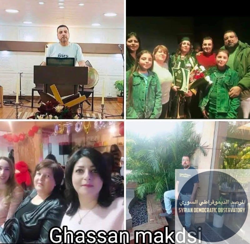 استشهاد القسيس خالد مزهر راعي كنيسة (الراعي الصالح الإنجيلية) مع جميع أفراد عائلته واخوته وابنائهم ووالده ووالدته في السويداء وعددهم عشرون شخصاً.