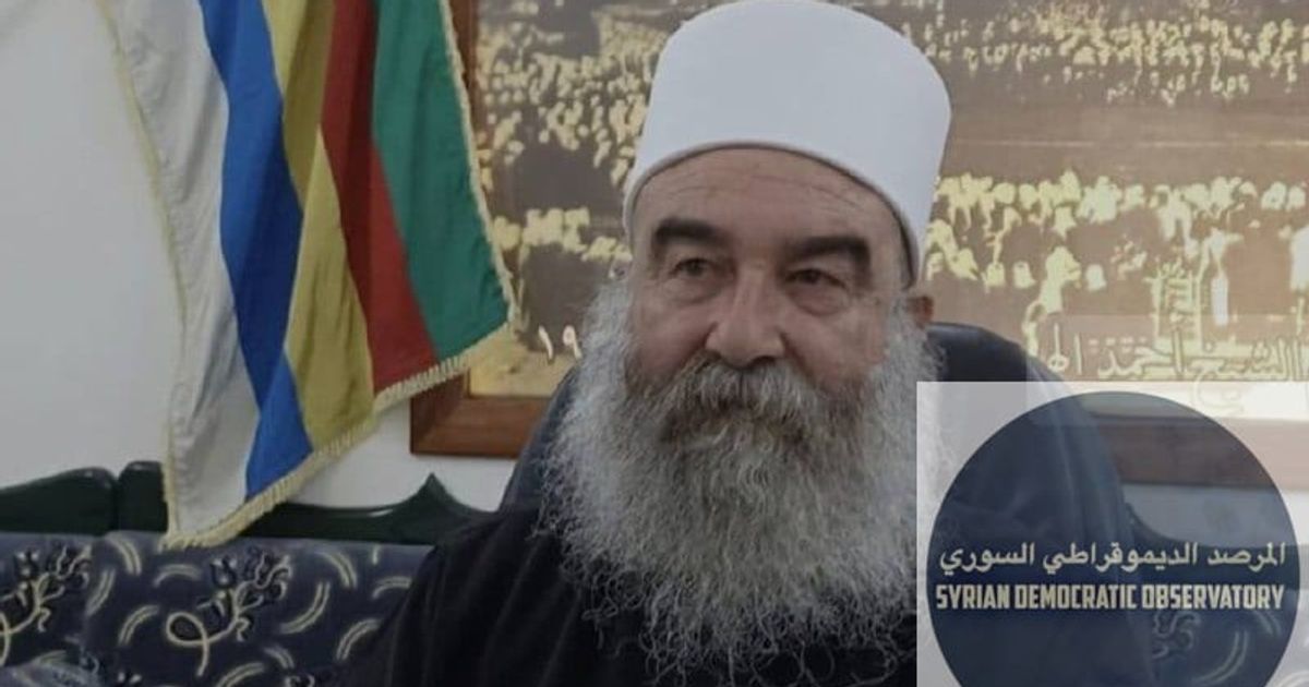 الشيخ حكمت الهجري(الرئيس الروحي لطائفة الموحدون الدورز في سوريا):