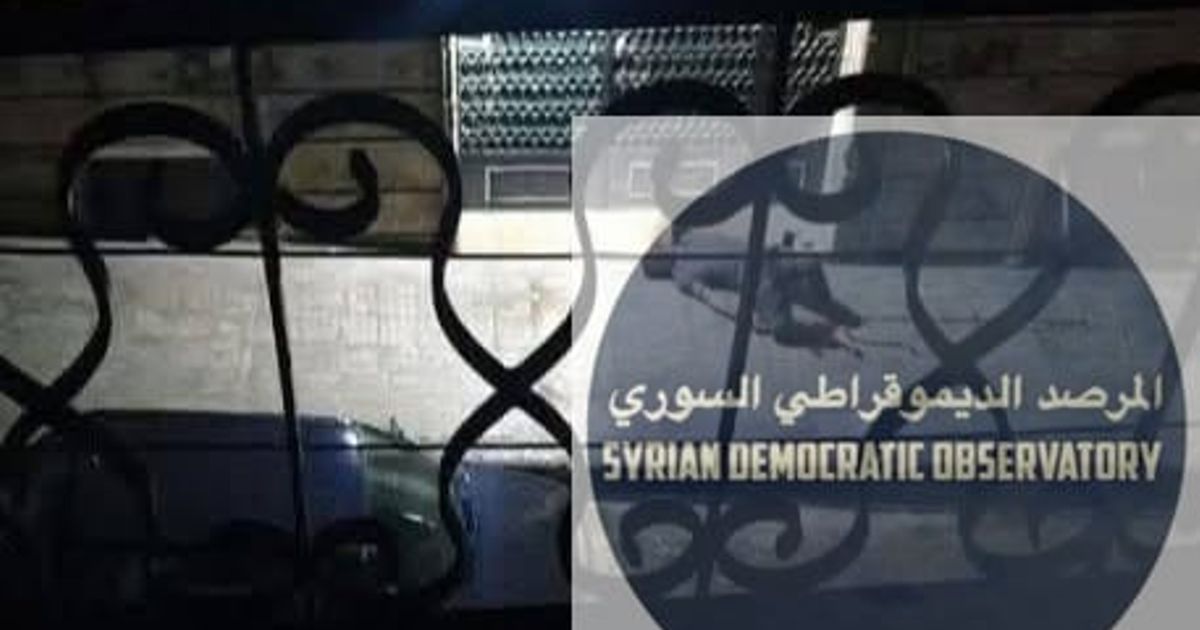 حلب: جثمان مدني أعزل مصاب بعدة عيارات نارية في حي السريان الجديدة، أمام الكنيسة الانجيلية، تقاطع نهاية شارع كنيسة السانت كاترين مع طلعة الاشرفية.