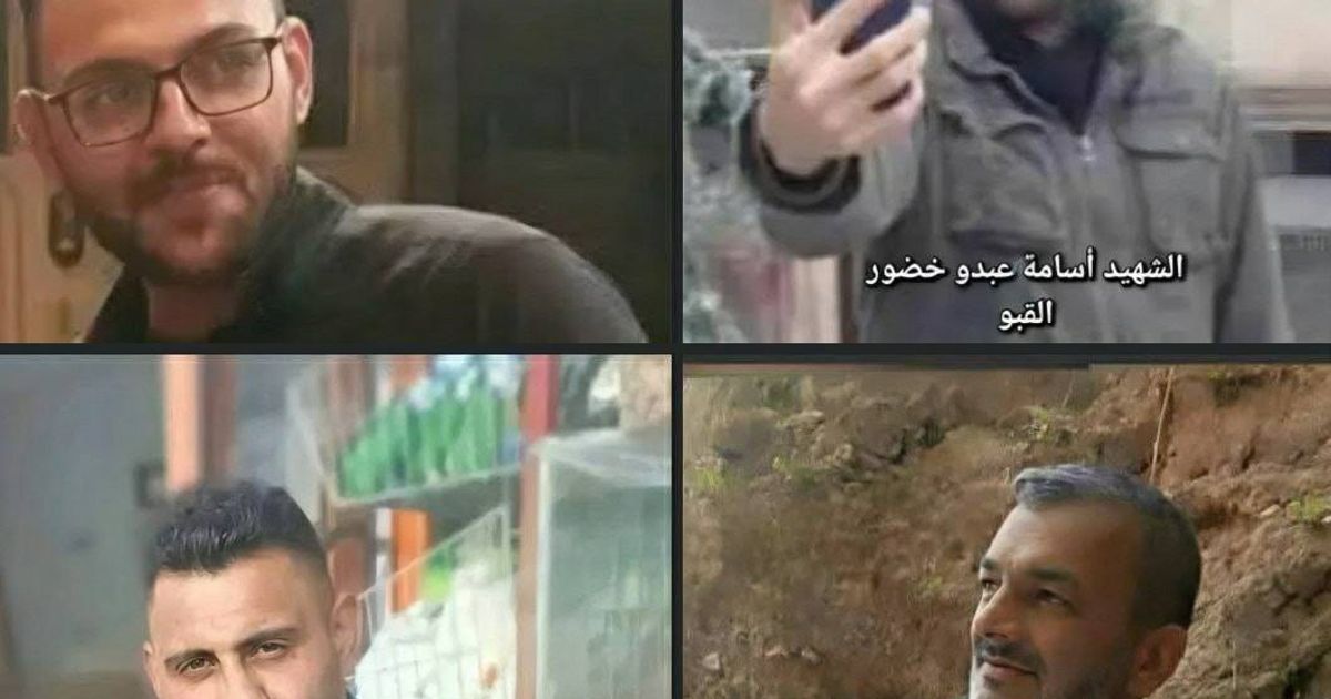 أربعة شهداء أعدموا في سجون السفاح الجولاني