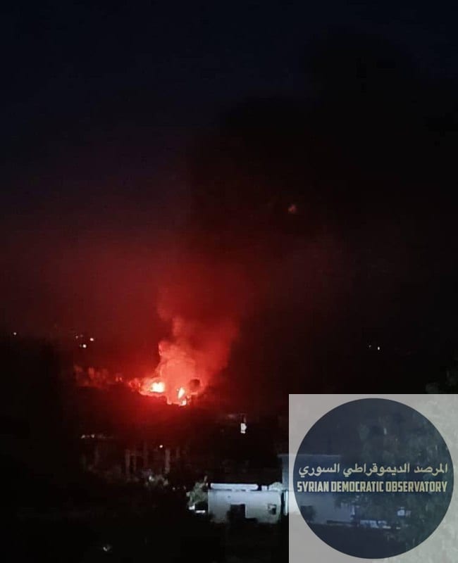 الاستهداف الجوي لمقر اللواء 107 بريف جبلة هو استهداف اسرائيلي، ويأتي بعد أيام من تعيين كتيبة جديدة من فصائل تنظيم هيئة تحرير الشام الإرهابي في مقر اللواء الذي كان فارغاً.