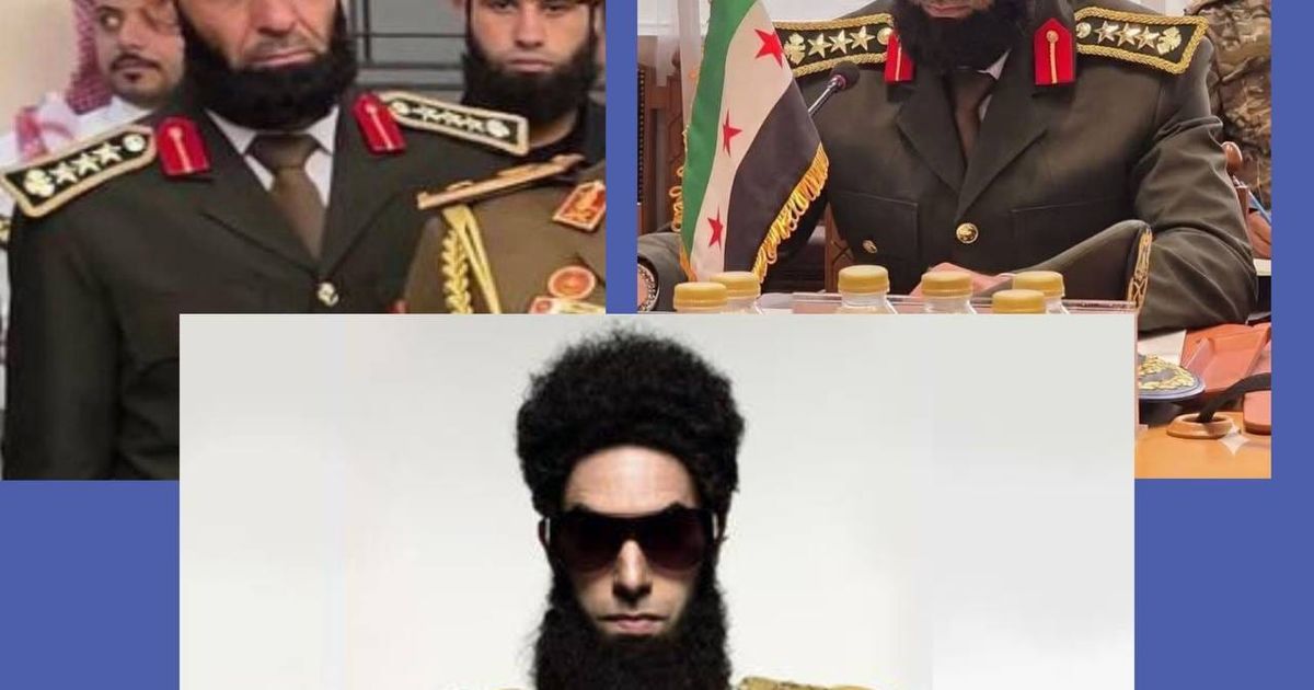 الجنرال علاء الدين من فلم الديكتاتور أصبح موجوداً في سوريا.