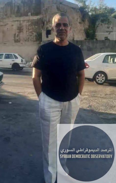 ميليشيا تختطف المهندس "يعرب علي الكرم"، من اتستراد المزة في صباح اليوم أثناء توجهه إلى عمله حيث يعمل كرئيس دائرة الخدمات في حي .