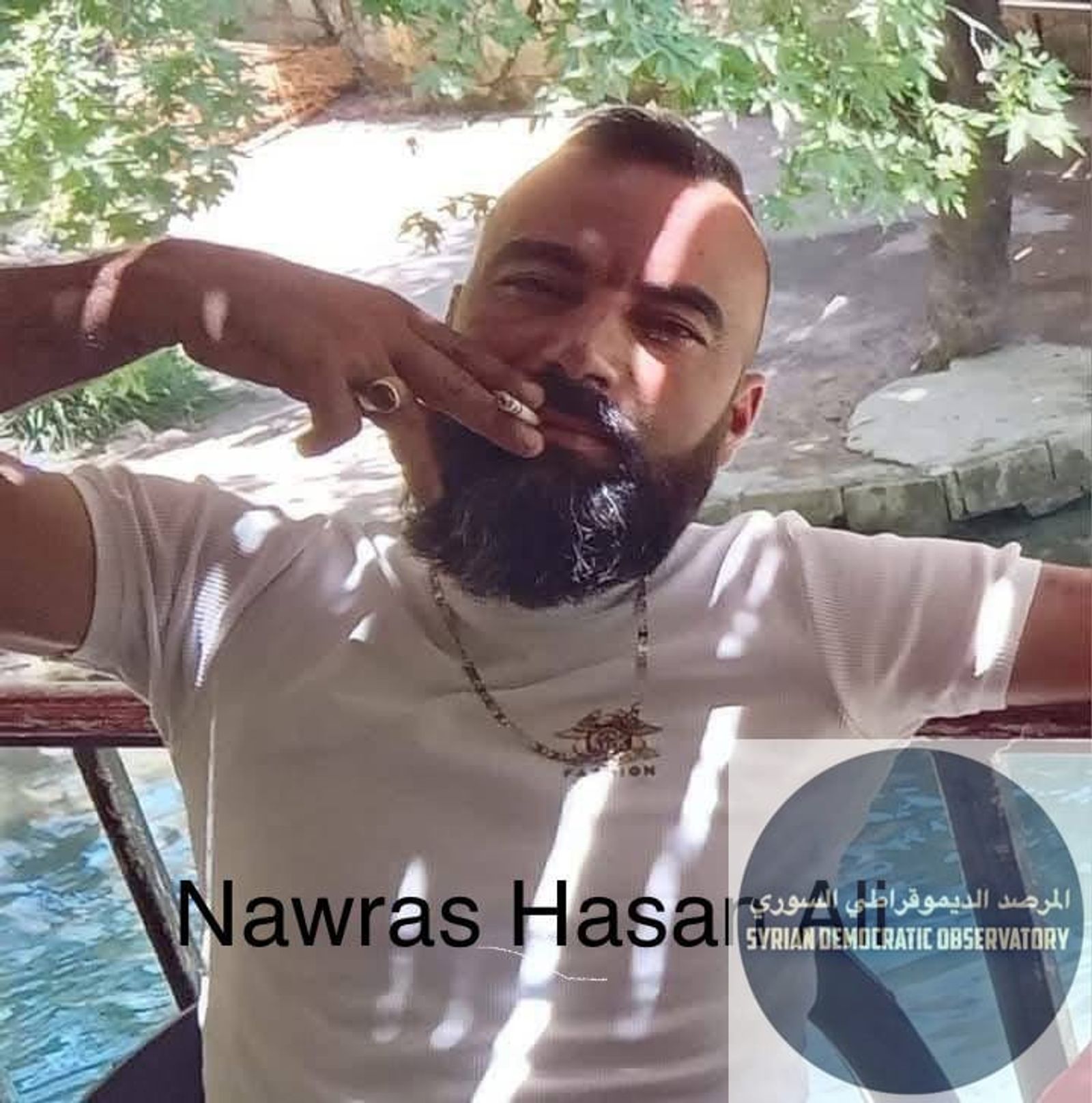The Ahmad_alSharaa A.K.A. 's militia kidnaps the young man "Ali Sinan Shaaban" at their checkpoint in the village of , east of . The young man is a civilian and comes from village located in Homs, whi