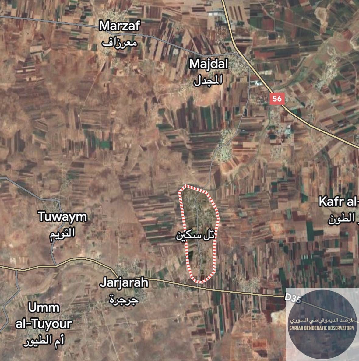 🇸🇾 هجوم إرهابي يستهدف مزارعين في ريف حماة