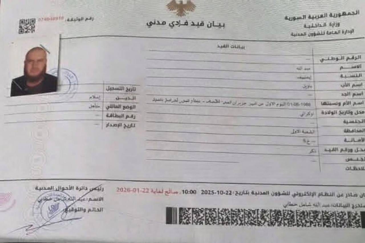 منح وثائق رسمية لمقاتلين أجانب في سوريا