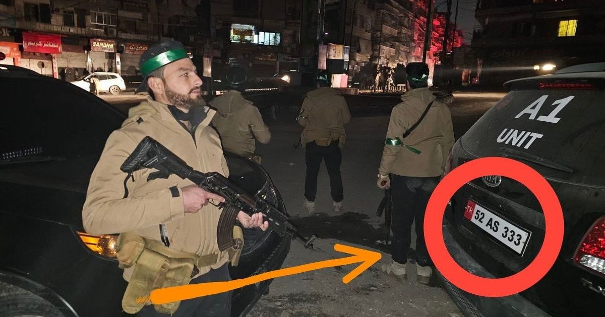 نشر أعلام ميليشيات الجولاني صور مفادها أن وحدات (A1) التابعة لما يسمى "الأمن العام" قامت بأنتشار أمني