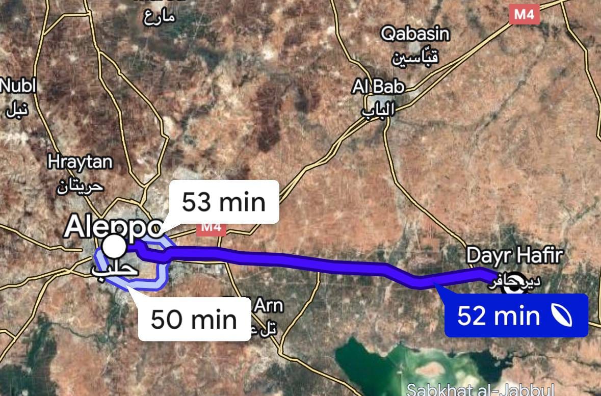 عاجل | ريف حلب: قناة الجزيرة تقول أن ميلشيات الجولاني الإرهابية ستسهدف موقعاً في بلدة دير حافر، تستخدمه قسد منطقاً لعملياتهم ضد مدينة .