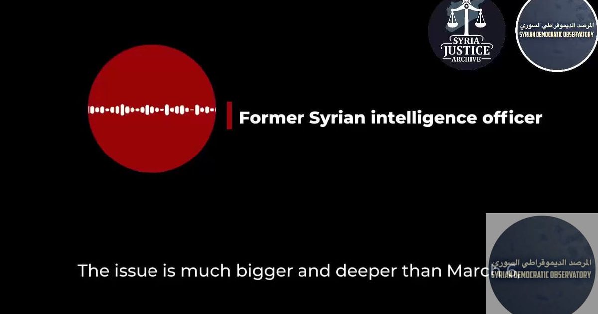 ننشر تقرير مهم جداً متعلق بأحداث 6 آذار/ مارس 2025 و ماتالها من مجازر.