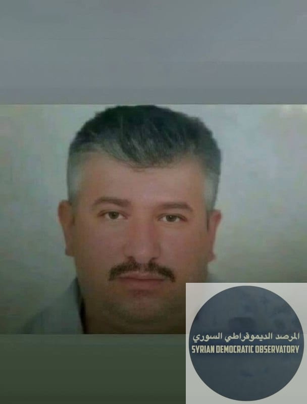 بانياس | حي القوز: صورة الشهيد عبدالله حسن، والذي استشهد يوم أمس في منزله بعد استهداف منازل العلويين في حي القوز، والذي أسفر عن إصابة شخص ثاني أيضاً، يوم أمس 8 كانون الأول/ديسمبر.